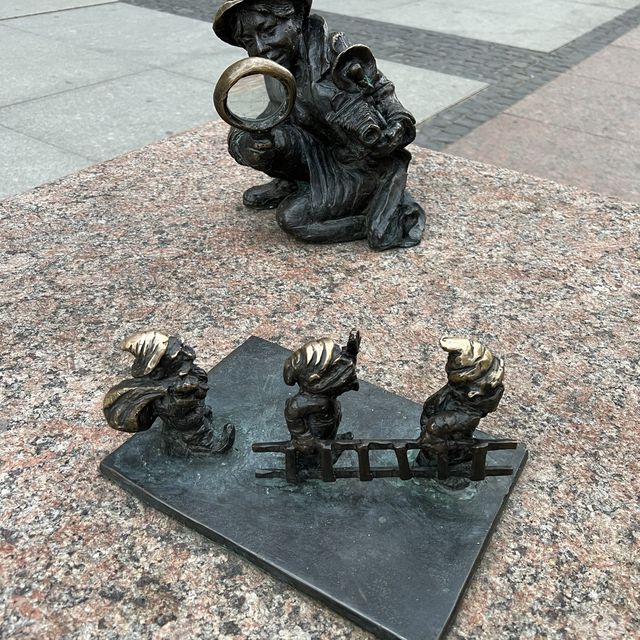 在波蘭Wrocław尋找小矮人