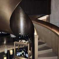 The hotel features ample public spaces 