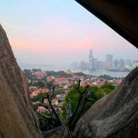 Breathtaking views at Sunlight Rock- Gulangyu