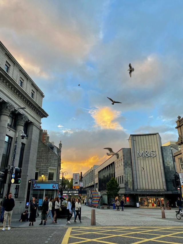 Aberdeen, Europe’s oil capital. Wow!!!