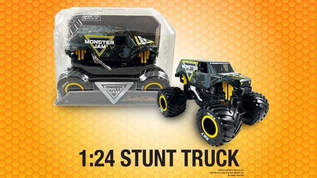 Monster Jam - 1/24th Scale Limited Edition Monster Jam Stunt Truck 2024 (Greensboro) | Greensboro Coliseum Complex