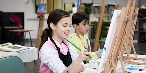 Summer Series: Creative Together Canvas Painting(5-10 yrs)with Roz & Lauren | Manningham Art Studios, Level 2, MC2 Manningham City Square
