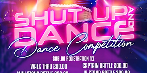 Shut up and dance South Carolina | Sterling Community Center