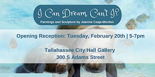 Opening Reception: "I Can Dream, Can't I?" | Artwork by Je Mordon | Tallahassee City Hall
