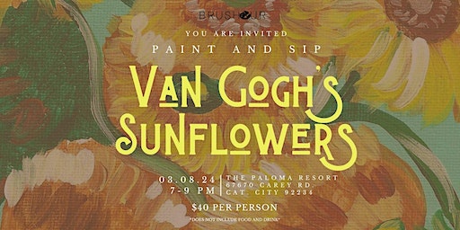 Van Gogh's Sunflowers | The Paloma Resort
