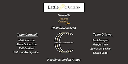 Battle of Ontario Comedy Show | Cultures Comedy Club