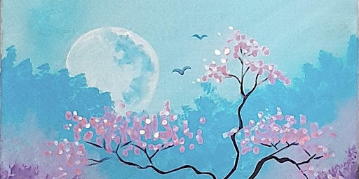 Soft Spring Twilight, a PAINT & SIP EVENT with Lisa | Owl's Nest Resort