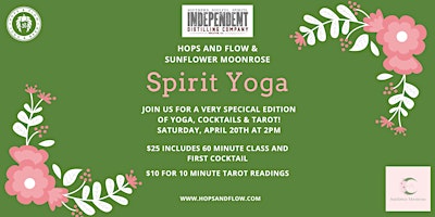 Hops & Flow Spirit Yoga and Tarot at Independent Distilling! | Independent Distilling Company