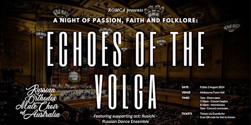 Echoes of the Volga | Melbourne Town Hall