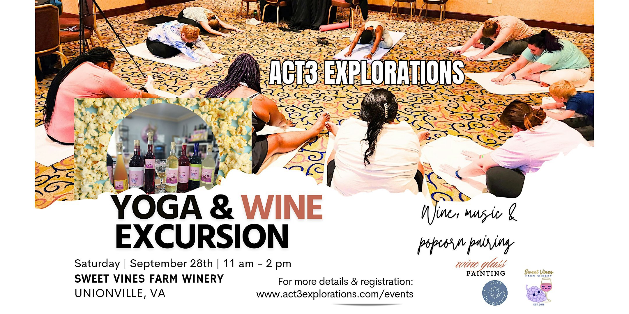 Yoga and Wine Excursion | Sweet Vines Farm Winery