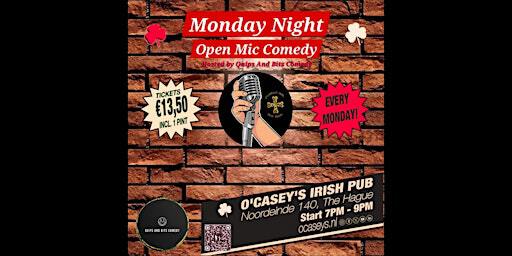 O'Casey's Comedy Night | O'Casey's Irish Pub & Restaurant, Noordeinde, The Hague, Netherlands