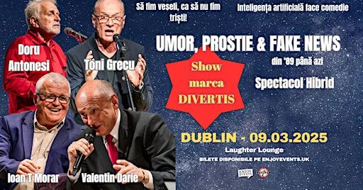 SHOW MARCA DIVERTIS | DUBLIN ( Laughter Lounge) 09.03.2025 | Laughter Lounge