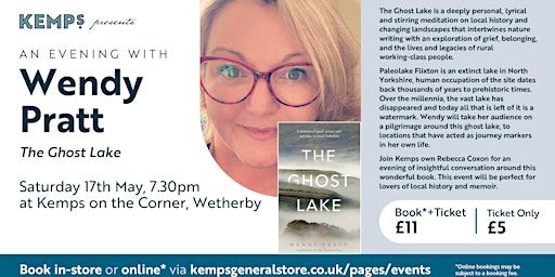 The Ghost Lake - Wendy Pratt (Wetherby bookshop) | Kemps Bookshop & General Store