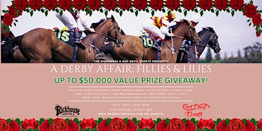 A Derby Affair: Fillies and Lilies | The Rickhouse at Cannon Distillery