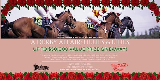 A Derby Affair: Fillies and Lilies | The Rickhouse at Cannon Distillery