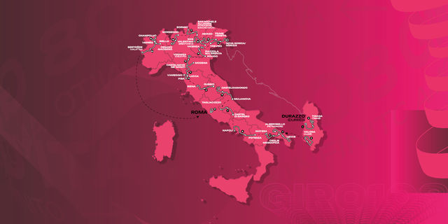 2025 Giro d'Italia: Route and stages | Italy