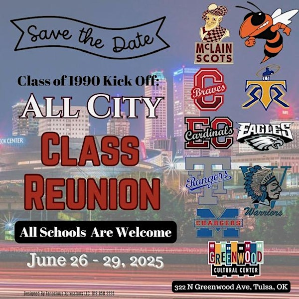 All City Rep Your School Party | Greenwood Cultural Center