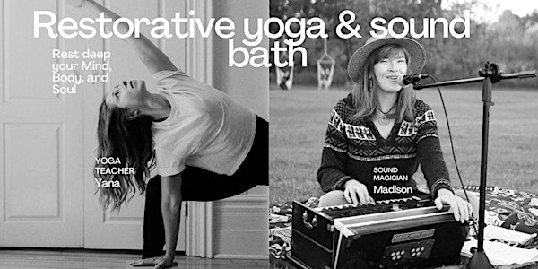 Restorative Yoga + Reiki + Soundbath with medicine songs | Queen Street West