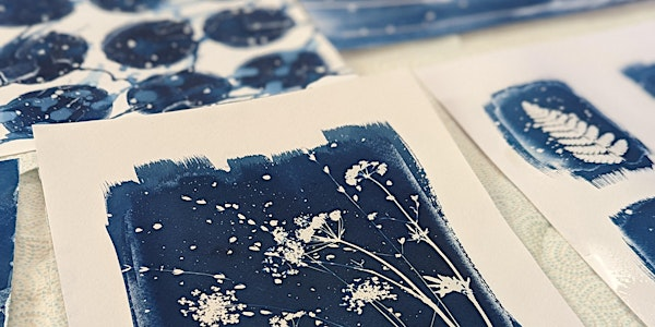 Afternoon Cyanotype Printing Workshop - Saturday 19th July 2025 | Pentredwr Community Centre (Old School)