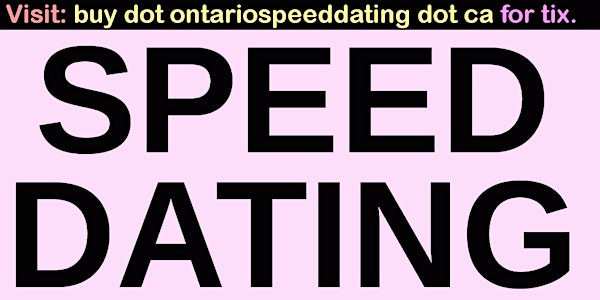 A Special Event At TigerCats Football Stadium (19-69) | Speed Dating - TigerCats Football Stadium