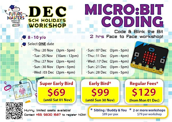 Microbit Coding Workshop | Future Masters Academy (Somerset Branch ...