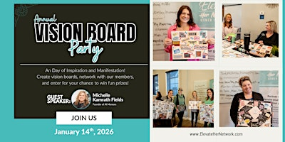 Elevate Her Network’s Annual Vision Board Party | The District Edina
