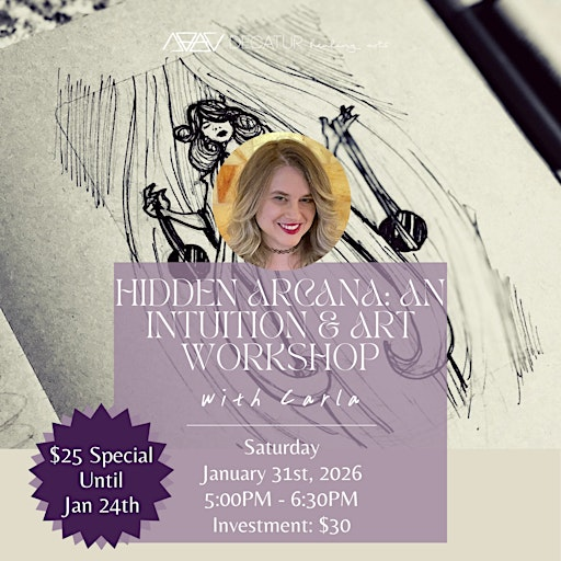 Hidden Arcana: An Intuition & Art Workshop | Decatur Healing Arts