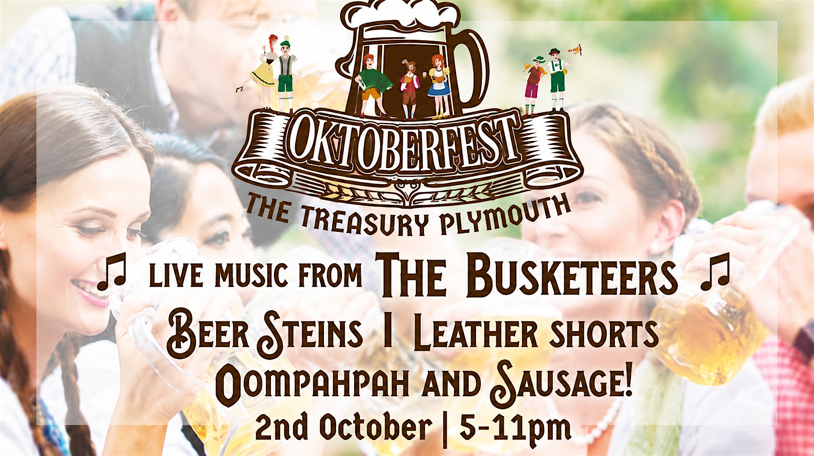 OKTOBERFEST- Plymouth | The Treasury Cafe-Bar-Restaurant
