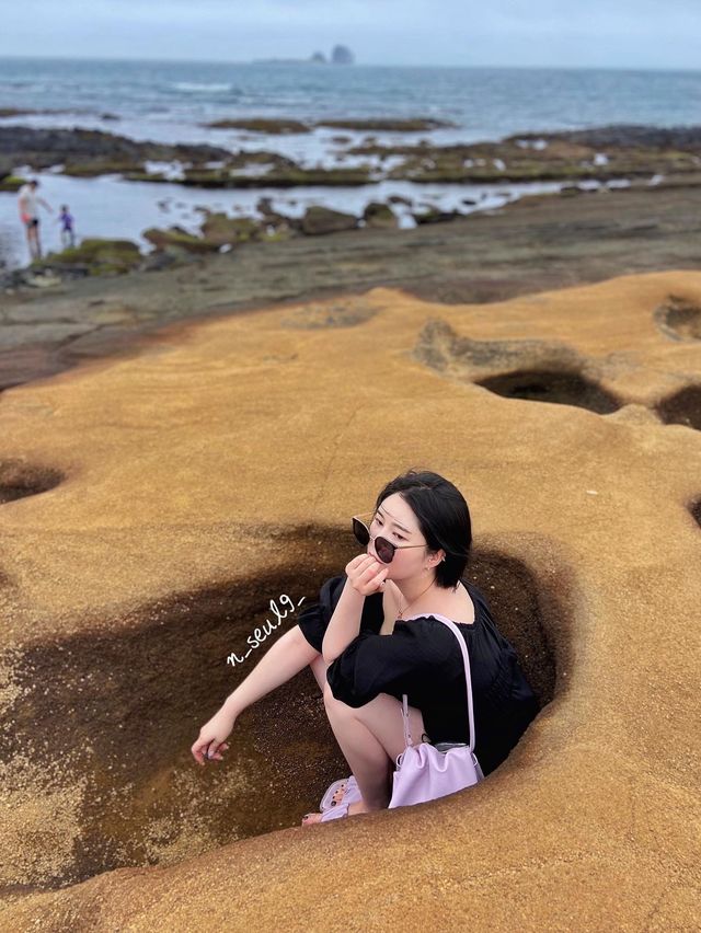 제주도만의 독특한 해변, "사계해변"