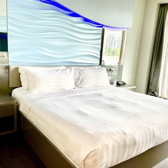 Great Marina view rooms at Sentosa Cove!