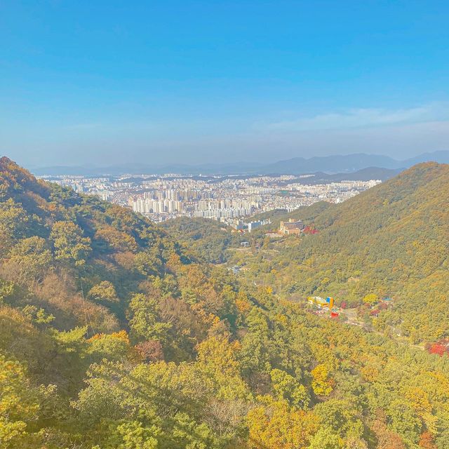 가을 단풍맛집은 광주 무등산에서