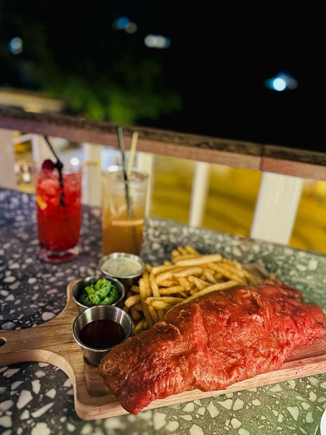 赤柱望住無敵海景 chill住食🍴