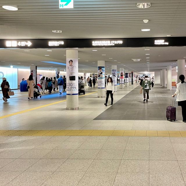 札幌⇔大通は地下歩行空間で！