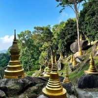 Golden Stupas of Penang Hill