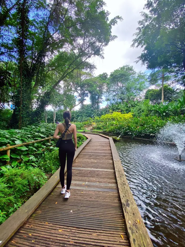 largest man-made waterfall in Jurong