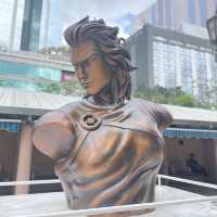 充滿香港特色「漫畫星光大道」
