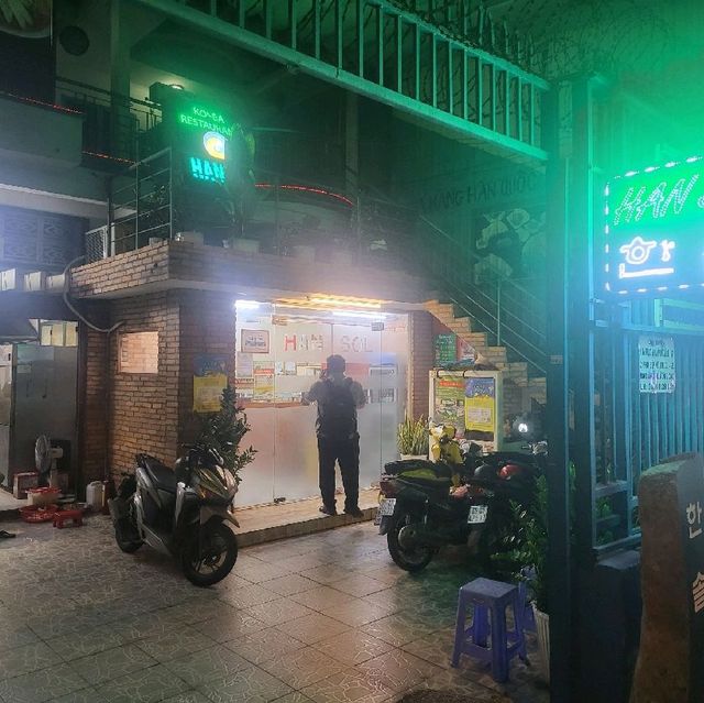 호치민 한솔식당 제육볶음 생태찌개 맛집 추천