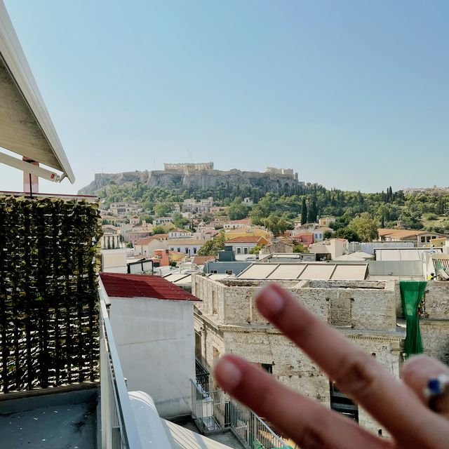 Room with a Parthenon view (Athens, Greece)