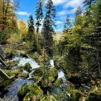 The Triberg Waterfalls at Black Forest