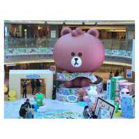 Line Friends夢幻色彩世界。將軍澳MCP新都城中心