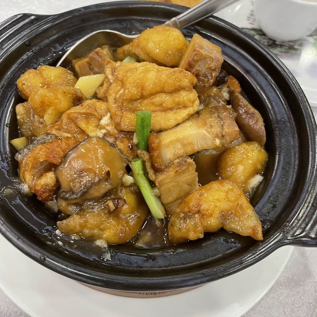 30年前食過雞粥今日如同往日 帶大家嚟品嚐 大圍新強記