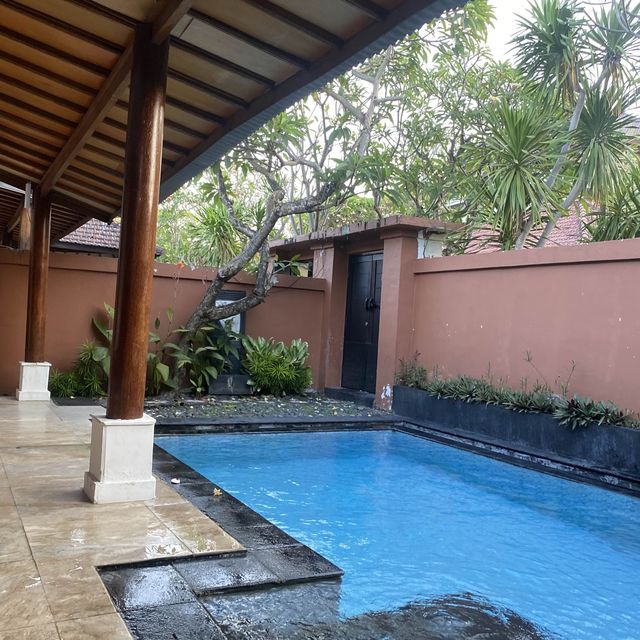 Private villa with pool in Bali