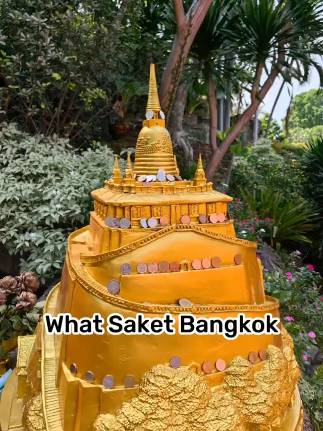 Wat Saket - GoldenMountain Temple Bangkok