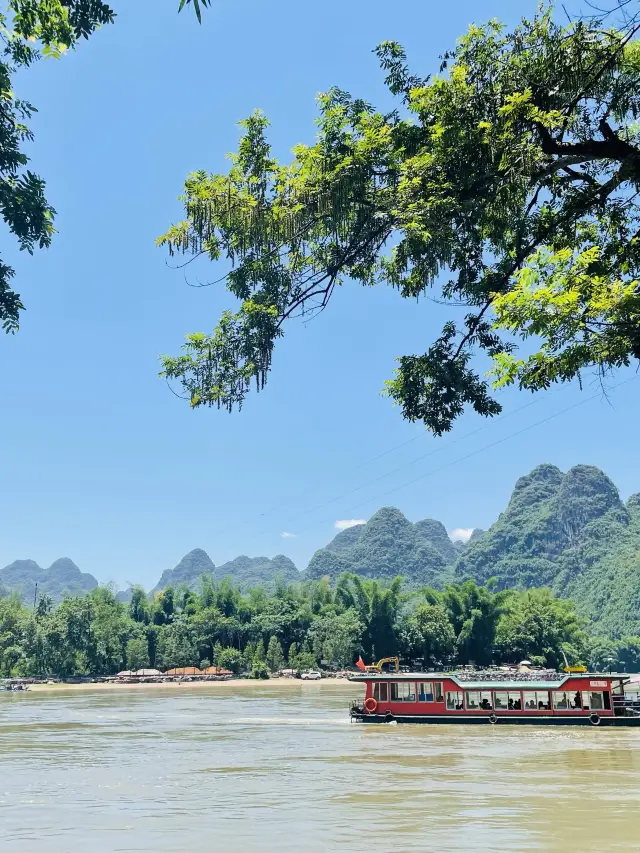 Li River Cruise, Yangshuo🌿🌳🌲