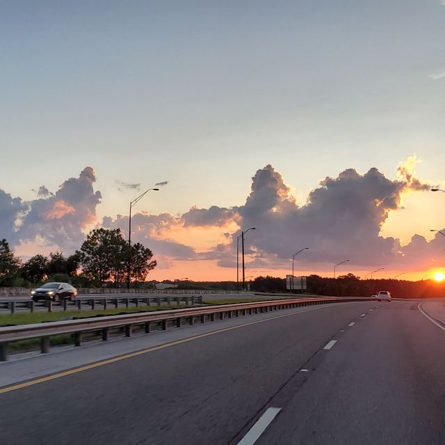 Tampa rainbow skies 