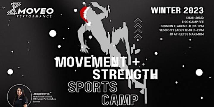 Movement + Strength Sports Camp: Winter 2023 | Moveo Performance, North 10th Street, McAllen, TX, USA