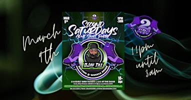 Monthly Adult Sk8 Party with DJ Taz | Sunrise Rollerland