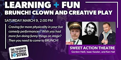 Brunch!: A Clown and Creative Play Workshop | Sweet Action Theatre