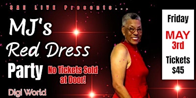 MJ's Red Dress Party! Buffet! Cash Bar! Let's Dance! Line Dance Party! RED Dress! | 32 Barnett St