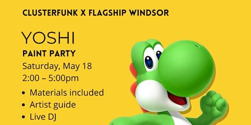Yoshi Paint Party | Flagship Taproom